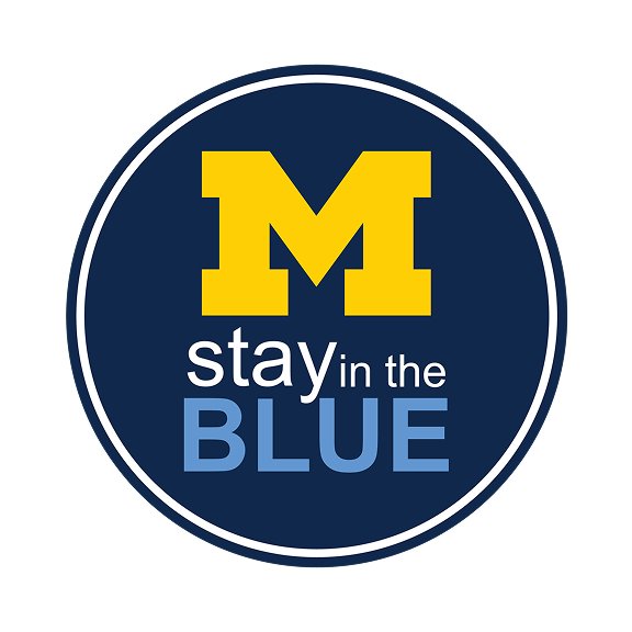 Stay in the Blue logo