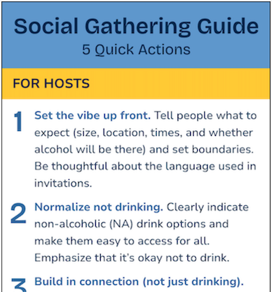 Social Gathering Guide (decorative text)