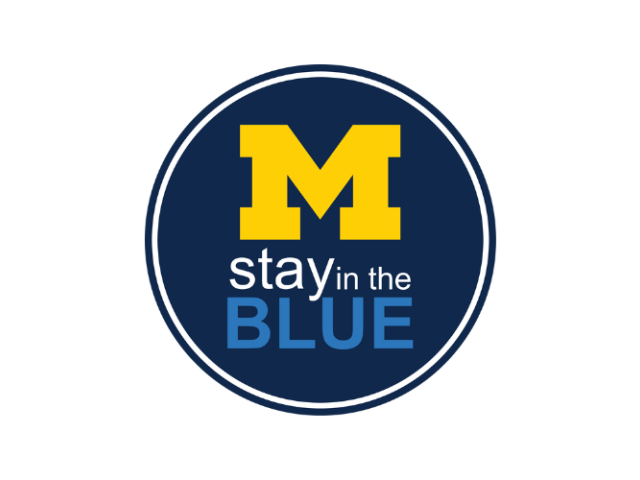 stay in the blue logo